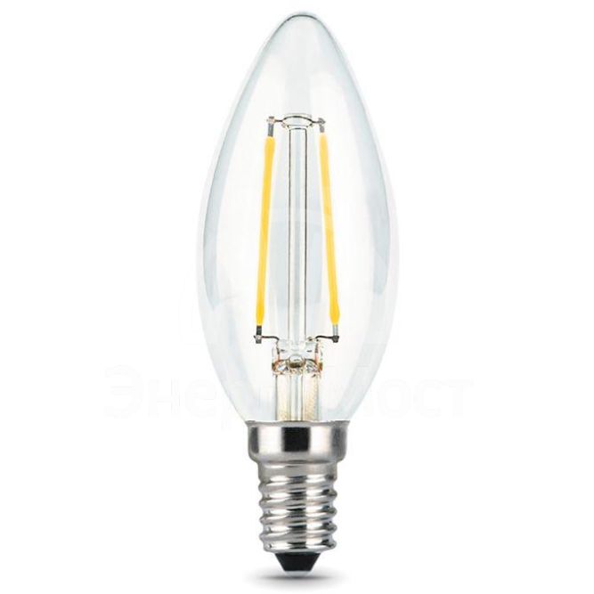 Лампа светодиодная Black Filament Свеча E14 9Вт 4100К Gauss 103801209