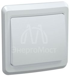 Выключатель 1-кл. СП Вега 10А IP20 ВС10-1-0-ВБ бел. IEK EVV10-K01-10-DM