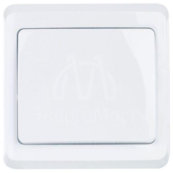 Выключатель 1-кл. СП Вега 10А IP20 ВС10-1-0-ВБ бел. IEK EVV10-K01-10-DM