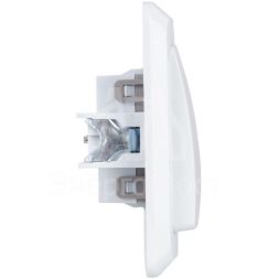 Выключатель 1-кл. СП Вега 10А IP20 ВС10-1-0-ВБ бел. IEK EVV10-K01-10-DM