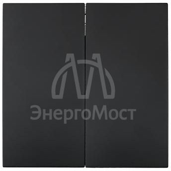 Выключатель 2-кл СП ZIMA IP20 10А безвинт. зажим черн. бархат LEZARD 704-4288-101QC