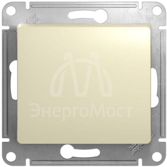 Механизм выключателя 1-кл. СП Glossa 10А IP20 (сх. 1) 10AX беж. SchE GSL000211