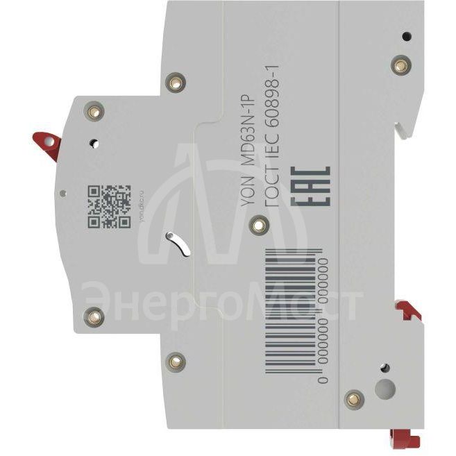 Выключатель автоматический модульный 1п C 20А 6кА MD63N YON MD63N-1PC20