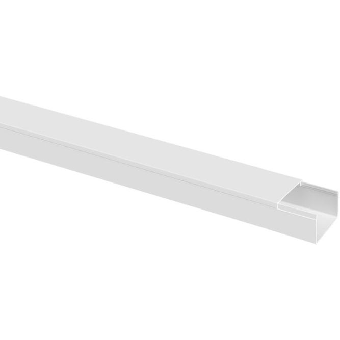 Кабель-канал 40х25 L2000 пластик бел. TOKOV ELECTRIC TKE-KK-40-25-2000-WH