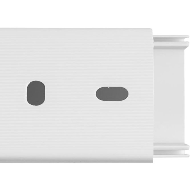 Кабель-канал 40х25 L2000 пластик бел. TOKOV ELECTRIC TKE-KK-40-25-2000-WH