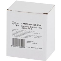 Контактор КМИ-22510 25А 400В/АС3 1НО PRO Эра Б0050439