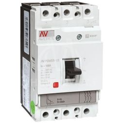 Выключатель автоматический 3п 160А 35кА AV POWER-1/3 TR AVERES EKF mccb-13-160-TR-av