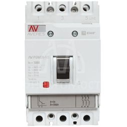 Выключатель автоматический 3п 160А 35кА AV POWER-1/3 TR AVERES EKF mccb-13-160-TR-av