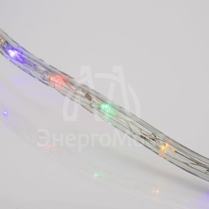 Шнур светодиодный Дюралайт фиксинг 2Вт 24LED/м мультиколор (RYGB) 25м Neon-Night 121-328-14