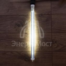 Гирлянда &amp;quot;Сосулька&amp;quot; светодиод. 0.5м 96LED 6Вт IP44 e27 220В бел. NEON-NIGHT 256-162