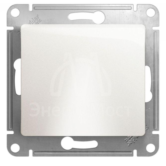 Механизм вывода кабеля Glossa перламутр SchE GSL000699