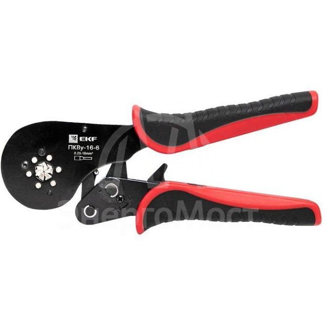 Пресс-клещи ПКВу-16-6 Expert EKF pkvy-16-6-exp