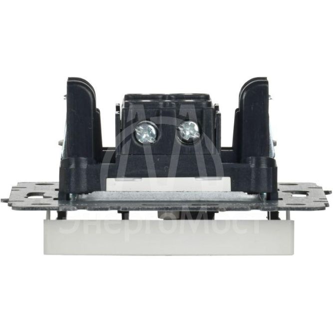 Выключатель 1-кл. СП BRITE ВС10-1-1-БрБ 10А с инд. бел. IEK BR-V10-1-10-K01