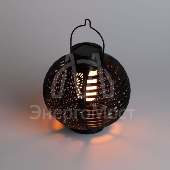 Светильник уличный ERASF22-49 Фонарь на солнечной батарее динамичный свет садовый 1LED ЭРА Б0057661