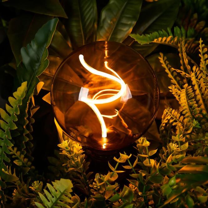 Лампа светодиодная филаментная Loft 271 G125 5Вт 1800К E27 DIM Voltega 8559