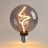 Лампа светодиодная филаментная Loft 271 G125 5Вт 1800К E27 DIM Voltega 8559