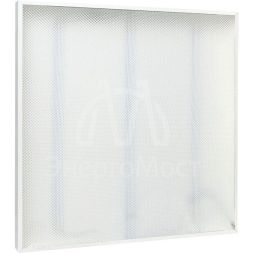 Светильник светодиодный ДВО-1002 36Вт 4000К IP40 595х595х40 призма панель EKF LPL-1002-Z-36-4000-40