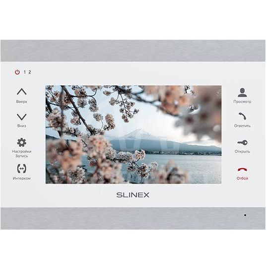 Видеодомофон SL-07МHD серебр.-бел. Slinex ПО-00002223