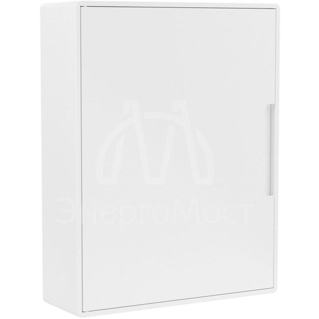 Щиток 24 мод настенный с бел. дверцей с 4 шинами PEN (2шт на 8 отв. и 2шт на 6 отв) бел. DKC F24W1WW