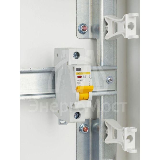 Выключатель автоматический модульный 1п B 6А 4.5кА ВА47-29 IEK MVA20-1-006-B