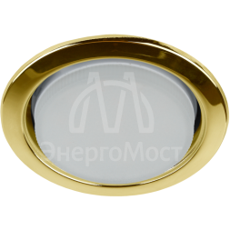 Светильник под GX53.13Вт 220В .золото (уп.10шт) KL35 GD-10 /1 ЭРА Б0048949