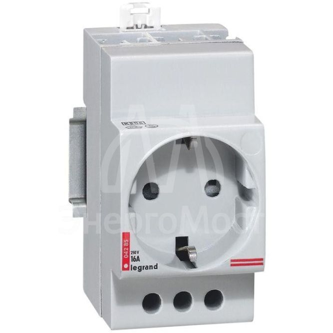 Розетка на DIN-рейку нем. станд. Leg 004285