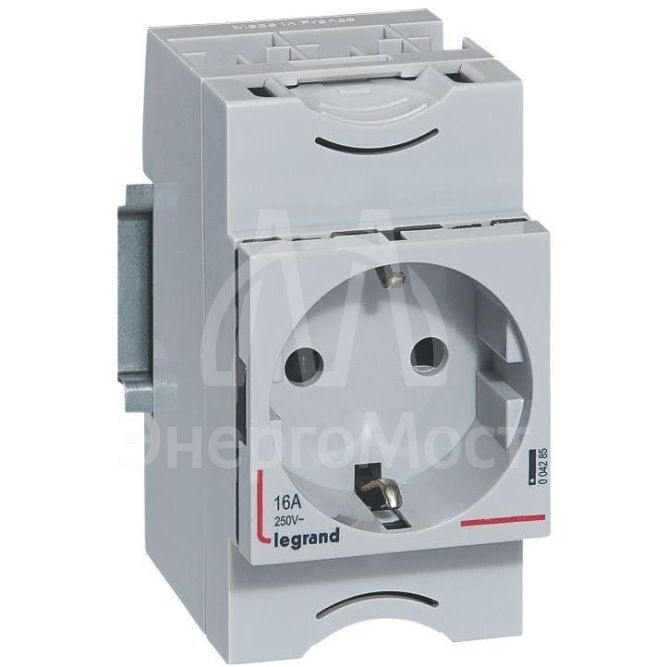 Розетка на DIN-рейку нем. станд. Leg 004285
