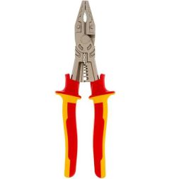 Плоскогубцы многофункциональные диэлектрические 230мм Kranz KR-12-4651-3