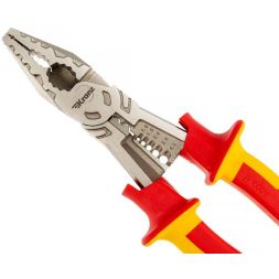 Плоскогубцы многофункциональные диэлектрические 230мм Kranz KR-12-4651-3
