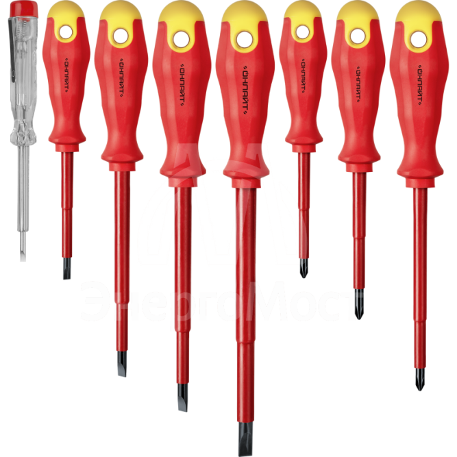 Набор отверток диэлектрических OHT-Otd01-H8 (8шт) ОНЛАЙТ 90000