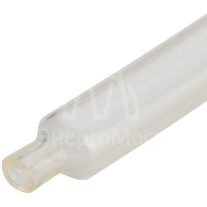 Трубка термоусадочная клеевая ТТК-(3:1)-4.8/1.6 прозр. 1м КВТ 59682