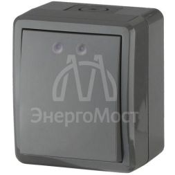 Выключатель 1-кл. ОП Эра Эксперт 10А IP54 11-1401-03 250В 10AX сер. Эра Б0020670