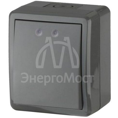 Выключатель 1-кл. ОП Эра Эксперт 10А IP54 11-1401-03 250В 10AX сер. Эра Б0020670