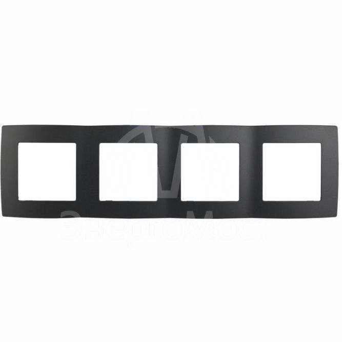 Рамка 4-м 12-5004-05 антрацит ЭРА Б0014775