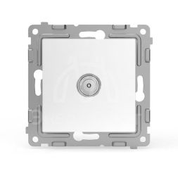 Коннектор TV СП Pixel механизм бел. TOKOV ELECTRIC TKE-PX-A1C-C01