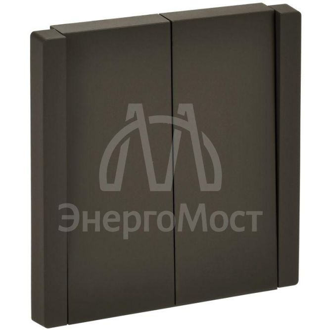 Выключатель 2-кл. СП FORTE&amp;amp;PIANO 10А FP305 сер. IEK FP-V20-0-10-1-K03