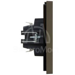 Выключатель 2-кл. СП FORTE&PIANO 10А FP305 сер. IEK FP-V20-0-10-1-K03