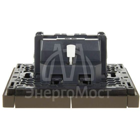 Выключатель 2-кл. СП FORTE&amp;amp;PIANO 10А FP305 сер. IEK FP-V20-0-10-1-K03