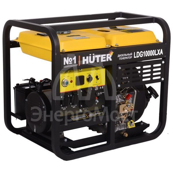 Электрогенератор дизельный LDG 10000LXА Huter