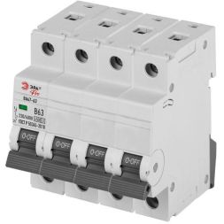 Выключатель автоматический 4п C 25А 4.5кА ВА47-63 PRO ЭРА Б0059444