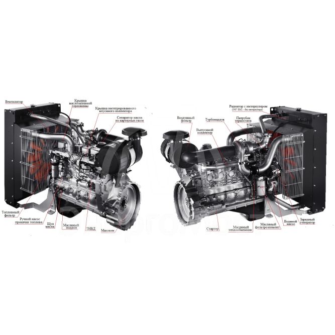 Дизельный генератор ТСС АД-128С-Т400-1РМ20