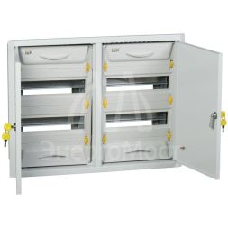Корпус металлический ЩРв-2х24з-1 36 IP31 &amp;quot;UNIVERSAL&amp;quot; IEK MKM12-V-2X24-31-Z-U