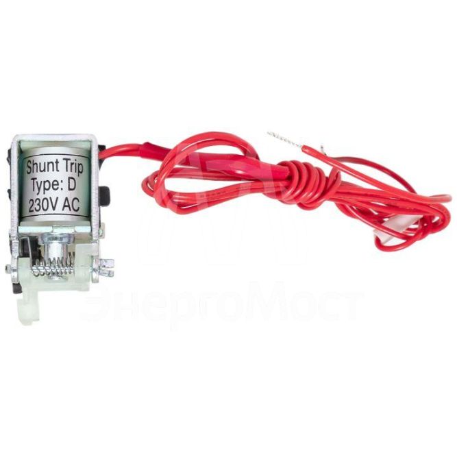 Расцепитель независимый 230В АС ВА-99М 100 с проводами EKF mccb99m-100-sht-230ac-w