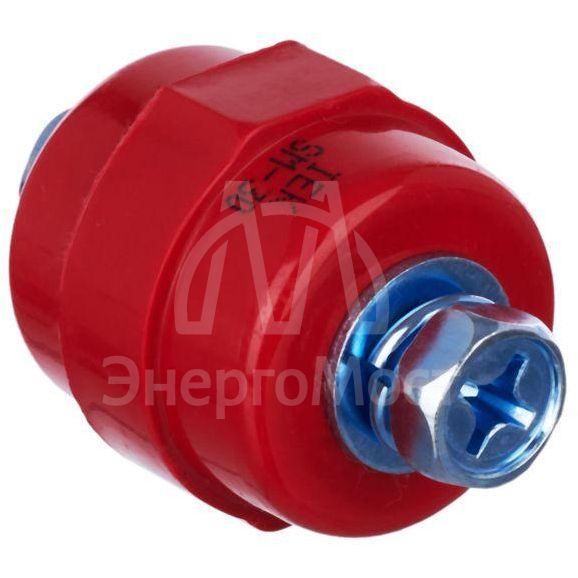 Изолятор SM30 (М8) силовой с болтом IEK YIS11-30-08-B