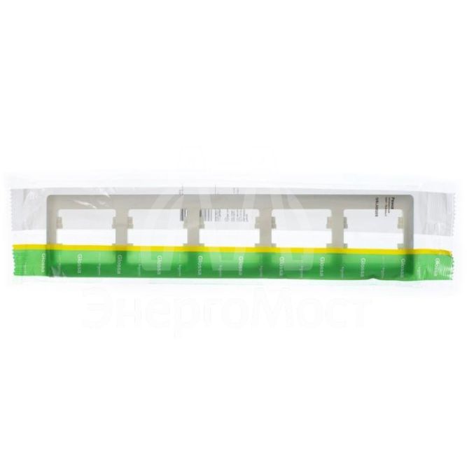 Рамка 5-м Glossa горизонт. беж. SchE GSL000205