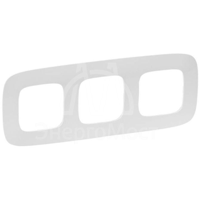 Рамка 3-м Valena Allure универсальная бел. Leg 754303