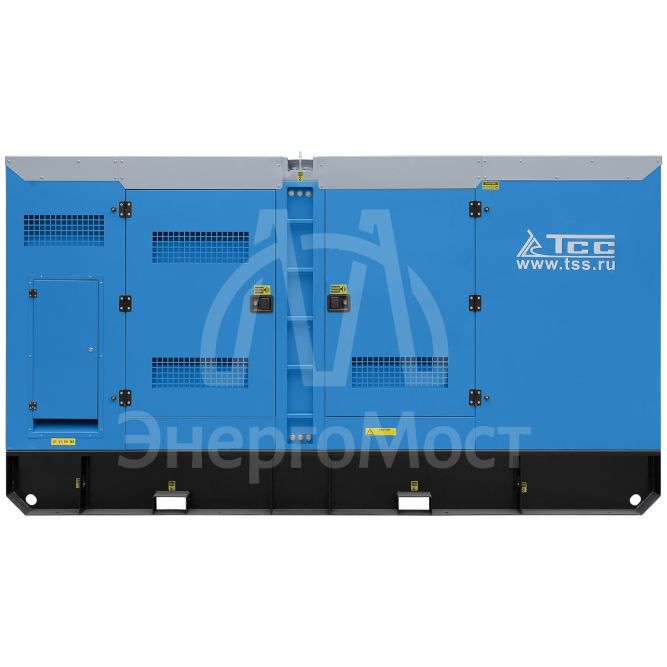 Дизельный генератор ТСС АД-300С-Т400 в шумозащитном кожухе с АВР