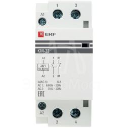 Контактор модульный КМ 32А NО+NC (2 мод.) EKF km-2-32-11