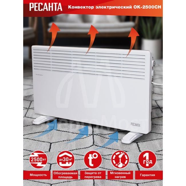 Конвектор РЕСАНТА ОК-2500СН