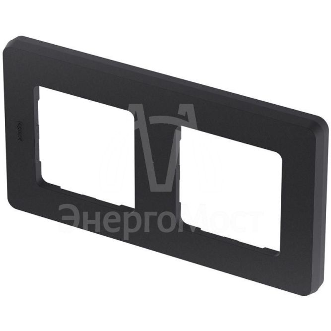 Рамка 2-м Inspiria антрацит Leg 673943